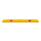 Park and guide barrier | 1.65 m, yellow with red reflectors, made of HDPE, | 4 red prismatic reflectors pre-assembled, | 3 holes for screwing on
